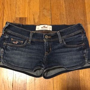 Hollister Dark Wash Denim Shorts
